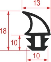 УПЛОТНИТЕЛЬ ДВЕРИ 2010 ММ