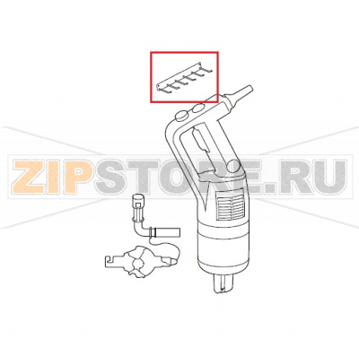 Support mural Robot Coupe CMP 250 Combi Support mural Robot Coupe CMP 250 Combi

Запчасть на сборочном чертеже под номером: 1

Название запчасти Robot Coupe на французском языке: Support mural Robot Coupe CMP 250 Combi
