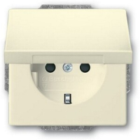 Розетка 16 А, 250 В, слоновая кость ABB 2121.60