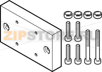 Комплект переходников Festo DHAA-D-H4-12-Q11-8 