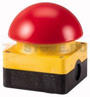 Выключатель, с фиксацией, 2Р, красный, желтый Eaton FAK-R/V/KC02/IY