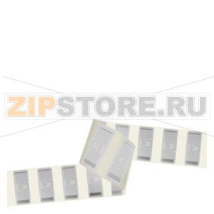 SIMATIC RF630L (special version) SmartLabel PET; 45x 20 mm; strongly adhesive on plastic ISO 18000-6C, EPC Class 1 GEN 2 frequency 860 to 960 MHz, Chip type Alien Higgs 4, Memory 128-bit EPC, 128 bit User, Core diameter 76 mm 2500 units on one roll 4 roll 