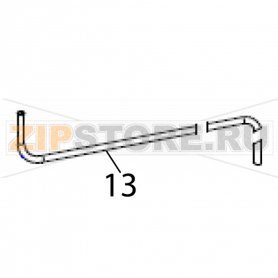 Brided pipe D 6X12 Fagor CO-110 DD Brided pipe D 6X12 Fagor CO-110 DDЗапчасть на деталировке под номером: 13Название запчасти Fagor на английском языке: Brided pipe D 6X12 CO-110 DD.