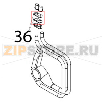 Guarnizione flange uscita Angelo Po FX201G3