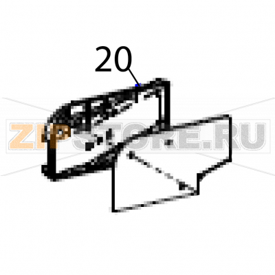 Hood&#039;s right guide Fagor CO-172 DD Hood's right guide Fagor CO-172 DDЗапчасть на деталировке под номером: 20Название запчасти Fagor на английском языке: Hood's right guide CO-172 DD.