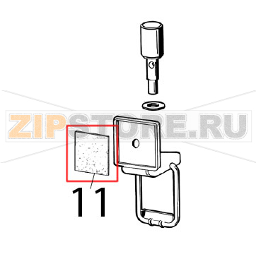 Picture Ugolini Arctic Compact 8/4 Picture Ugolini Arctic Compact 8/4Запчасть на деталировке под номером: 11