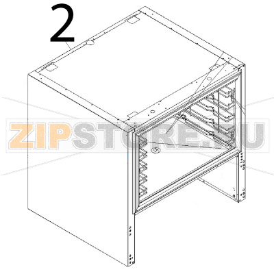 Frame Angelo Po IA51 Frame Angelo Po IA51Запчасть на деталировке под номером: 2