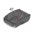Bottom cover (silk) Sato PW208mNX