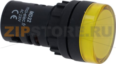 ЖЕЛТАЯ ИНДИКАТОРНАЯ ЛАМПА MULTI-LED, 220 В 