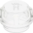 СТЕКЛО ПЛАФОНА ПЕЧИ Ø 41 MM - СТЕКЛО ПЛАФОНА ПЕЧИ Ø 41 MM