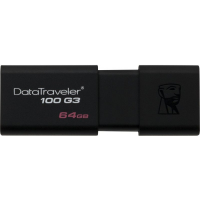 Накопитель USB 64 Гб Kingston DT100G3/64GB-2P