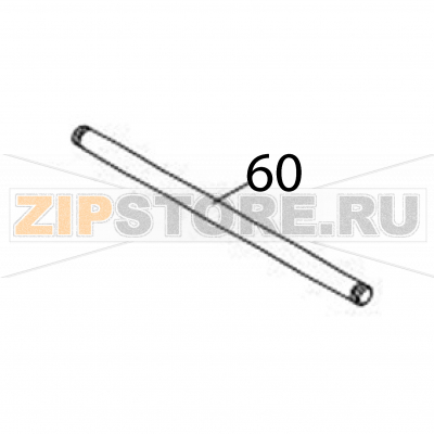 Shaft (tag stopper) Sato TG308 Shaft (tag stopper) Sato TG308Запчасть на деталировке под номером: 60Название запчасти на английском языке: Shaft (tag stopper) Sato TG308.