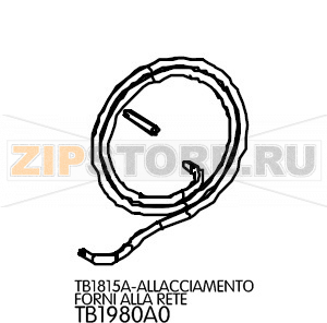 TB1815A - Allacciamento forni alla rete Unox XB 893 TB1815A - Allacciamento forni alla rete Unox XB 893Запчасть на деталировке под номером: 134Название запчасти на английском языке: TB1815A - Allacciamento forni alla rete Unox XB 893