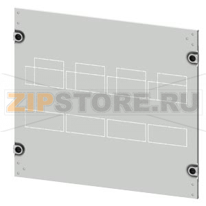 SIVACON S4 Masking frame SENTRON 3VA 3VA11 (up to 160 A) 4-pole Upright mounting position Fixed mounting Number of switches 4 Height 450 mm Width 600 mm Siemens 8PQ2045-6BA10 