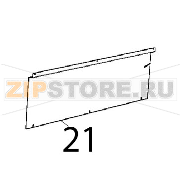 Lamiera chiusura post. cruscotto Unox XVC 1005EP Lamiera chiusura post. cruscotto Unox XVC 1005EPЗапчасть на деталировке под номером: 21