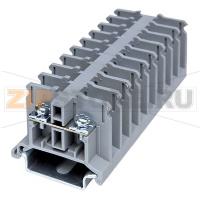 Клемма проходная, открытая, серая CHIKU RBN 30W