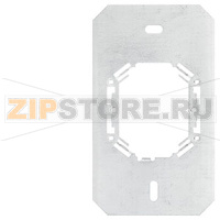 AQR2500NJ - Монтажная пластина для настенного модуля с пассивным элементом измерения температуры, 64x110 мм Siemens AQR2500NJ