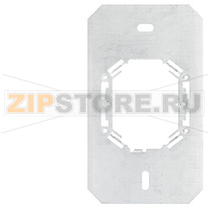 AQR2500NJ - Монтажная пластина для настенного модуля с пассивным элементом измерения температуры, 64x110 мм Siemens AQR2500NJ 