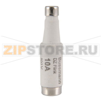 Предохранитель, 10 A, AC 500 В, 100 кА, D1, 13.2x6 мм, gL/gG, IEC с задержкой Eaton D TYPE. TIME