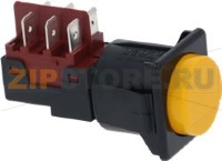 2-Х ПОЛЮСНЫЙ ПЕРЕКЛЮЧАТЕЛЬ, ЖЕЛТЫЙ, 16 А, 250 В