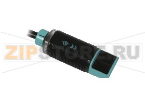 Рефлекторный датчик Retroreflective sensor GLV18-55-S/25/102/115 Pepperl+Fuchs Описание оборудованияRetroreflective sensor with polarization filter, M18 threaded housing design, plastic housing, side optical face, 3.5&nbspm detection range, red light, light on, DC version, NPN output, fixed cable