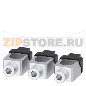 wire connector CU 3 units accessory for: 3VA6 150/250 Siemens 3VA9243-0JD12 
