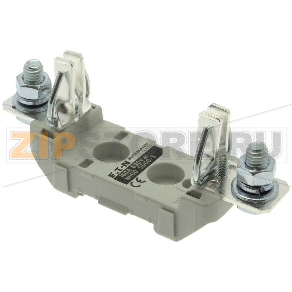 Держатель предохранителей, 160 A, AC 690 В, NH00, 1P, IEC Eaton NH00 SINGLE POLE SILVER 