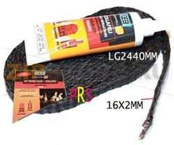 TRESSE PLATE D15 X L2.5+COLLE A FEU 