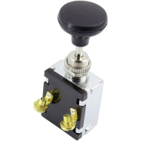 Кнопка автомобильная 12 В/DC, 30 А, 1 x выкл/вкл TRU Components TC-A3-21