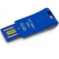 Накопитель USB 16 Гб, miniSlim Kingston DTMSB-16GB