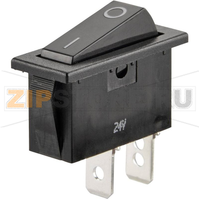 Переключатель клавишный 24 В/DC, 10 А, 1 x выкл/вкл TRU Components TC-R13-70A-01 