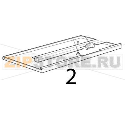 Pressure plate Scotsman MAR 78 SPLIT Pressure plate Scotsman MAR 78 SPLITЗапчасть на деталировке под номером: 2