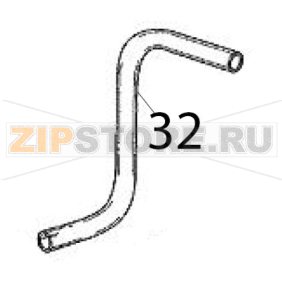 Tubo in plastica Scotsman MAR 301 SPLIT Tubo in plastica Scotsman MAR 301 SPLITЗапчасть на деталировке под номером: 32
