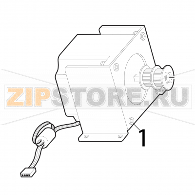 Stepper motor module Intermec PD41 Stepper motor module Intermec PD41Запчасть на деталировке под номером: 1Название запчасти на английском языке: Stepper motor module Intermec PD41.