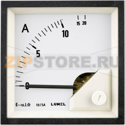 Вольтметр стрелочный 0-400 В, 72x72 мм Lumel EA17 400V 
