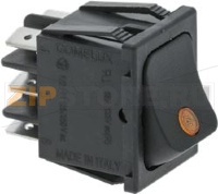 ЧЕРНЫЙ ДВУХПОЛЮСНЫЙ ДЕВИАТОР 16А 250В