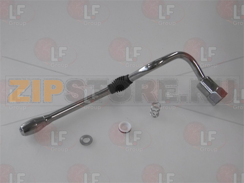 TUBO VAPORE DESTRO INOX 3/8" 