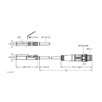 Датчик магнитного поля Turck BIM-UNT-AP6X-0.3-PSG3M