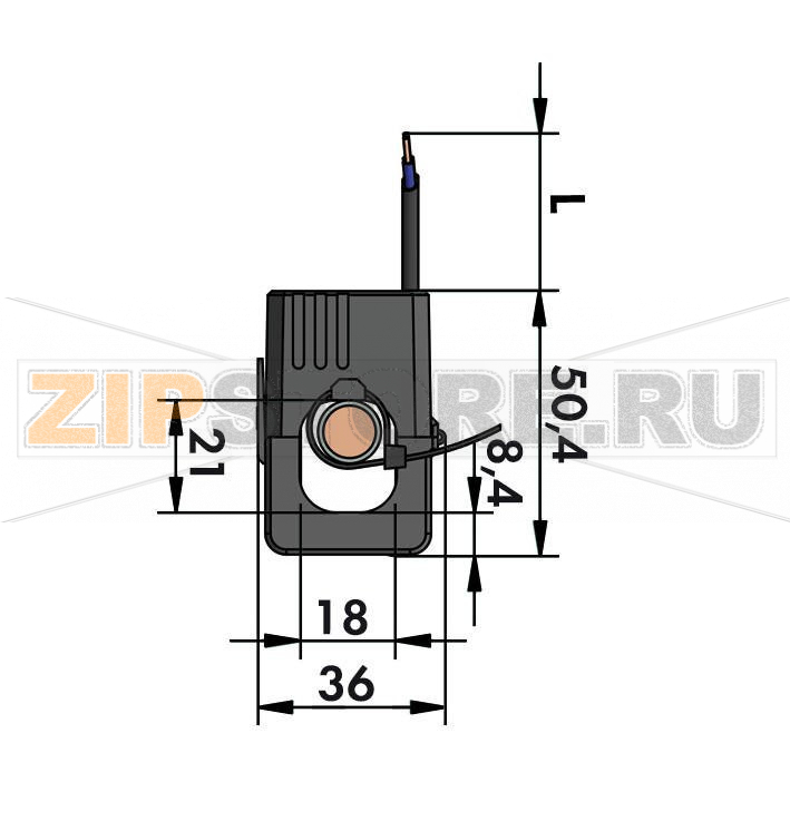 Split-core current transformer; Primary rated current: 75 A; Secondary rated current: 1 A; Rated power: 0.2 VA; Accuracy class: 3 Wago 855-3001/075-003 