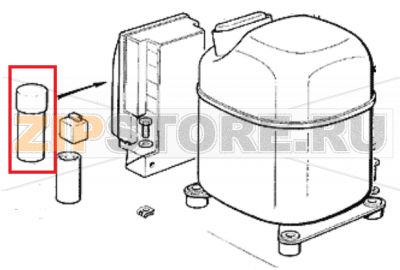 Kondensator - 35 mfd/450v Scotsman MF 56 ASR      Kondensator - 35 mfd/450v Scotsman MF 56 ASRЗапчасть на сборочном чертеже под номером: 8Название запчасти Scotsman на немецком языке: Kondensator - 35 mfd/450v Scotsman MF 56 ASR