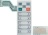 Folientastatur Mikrowelle GMW1025 2 teil