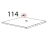Staffa bloccaggio piede CT BT Unox XL 413