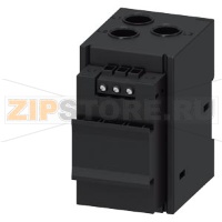 Гибридный модуль измерения тока/напряжения специального исполнения для защиты от сухого хода центробежного насоса; диапазон токов: 10 ... 115 A, измерение напряжения до 690 В АС, ширина 55 мм, проходные трансформаторы, совместим с базовым модулем SIMOCODE