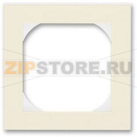 Рамка одноместная 55х55 мм, слоновая кость/белый ABB 2CHH015510A4017