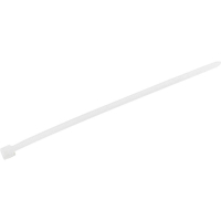 Стяжки кабельные 120 мм, белые, 100 шт TRU Components 1577945