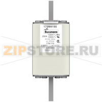 Предохранитель, 250 A, AC 1250 В, 100 кА, size 1, 53x66x138 мм, aR, DIN, IEC Eaton FUSE 250A 12