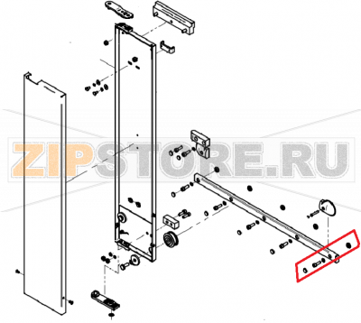 Customer service set, guide rail VST 30x16 6.10/10.10 P3 CONVOTHERM OES 10.10   Customer service set, guide rail VST 30x16 6.10/10.10 P3 CONVOTHERM OES 10.10Запчасть на сборочном чертеже под номером: 689Название запчасти на английском&nbsp;языке: Customer service set, guide rail VST 30x16 6.10/10.10 P3 CONVOTHERM OES 10.10
