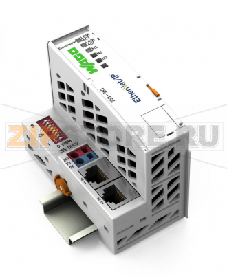 Каплер шины EtherNet/IP; 4-е поколение; ECO; - Wago 750-363 