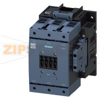 КОНТАКТОР 55КВТ/400V/AC-3, AC/DC-НОМИНАЛЬНОЕ ПИТАЮЩЕЕ НАПРЯЖЕНИЕ УПРАВЛЕНИЯ UC 96-127V ДОП. КОНТАКТЫ 2НО+2НЗ, ТИПОРАЗМЕР S6 С РАМОЧНЫМИ КЛЕММАМИ ПРИВОД: ЭЛЕКТРОННЫЙ, УПРАВЛЕНИЕ ОТ ПЛК DC24V Siemens 3RT1054-1NF36