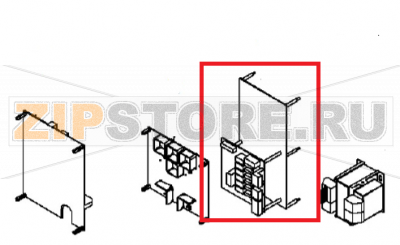 Relays pcb ass. y Angelo Po FX61E3  Relays pcb ass. y Angelo Po FX61E3Запчасть на 